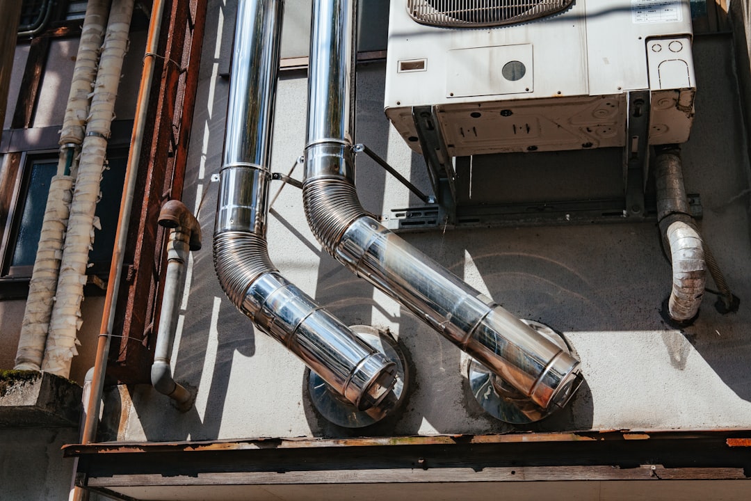 Photo cleaning gas vent