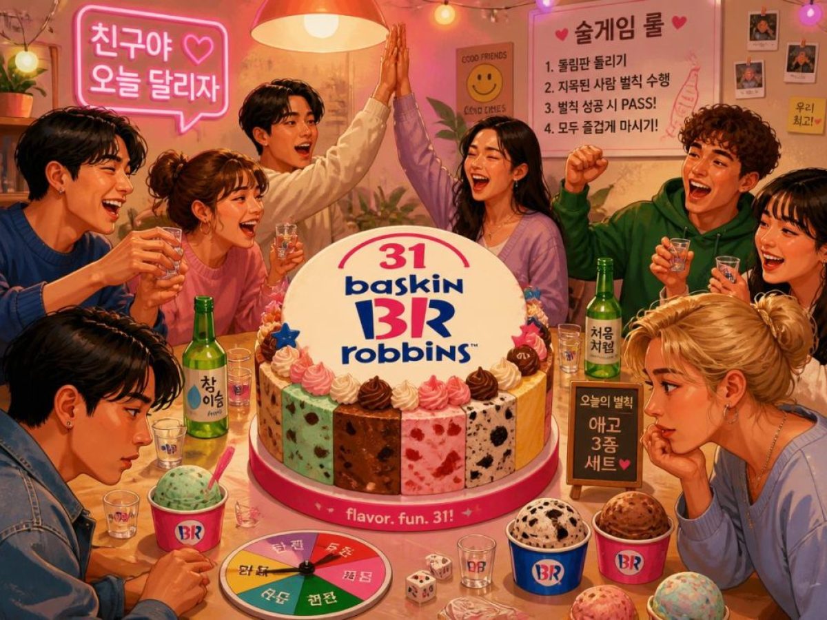Το κορεάτικο αιχνίδι του Baskin Robbins 31: σφηνάκια, παγωτό και μπλόφες