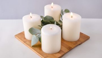 7 Tips για να Διακοσμήσετε με Κεριά το Καθιστικό σας